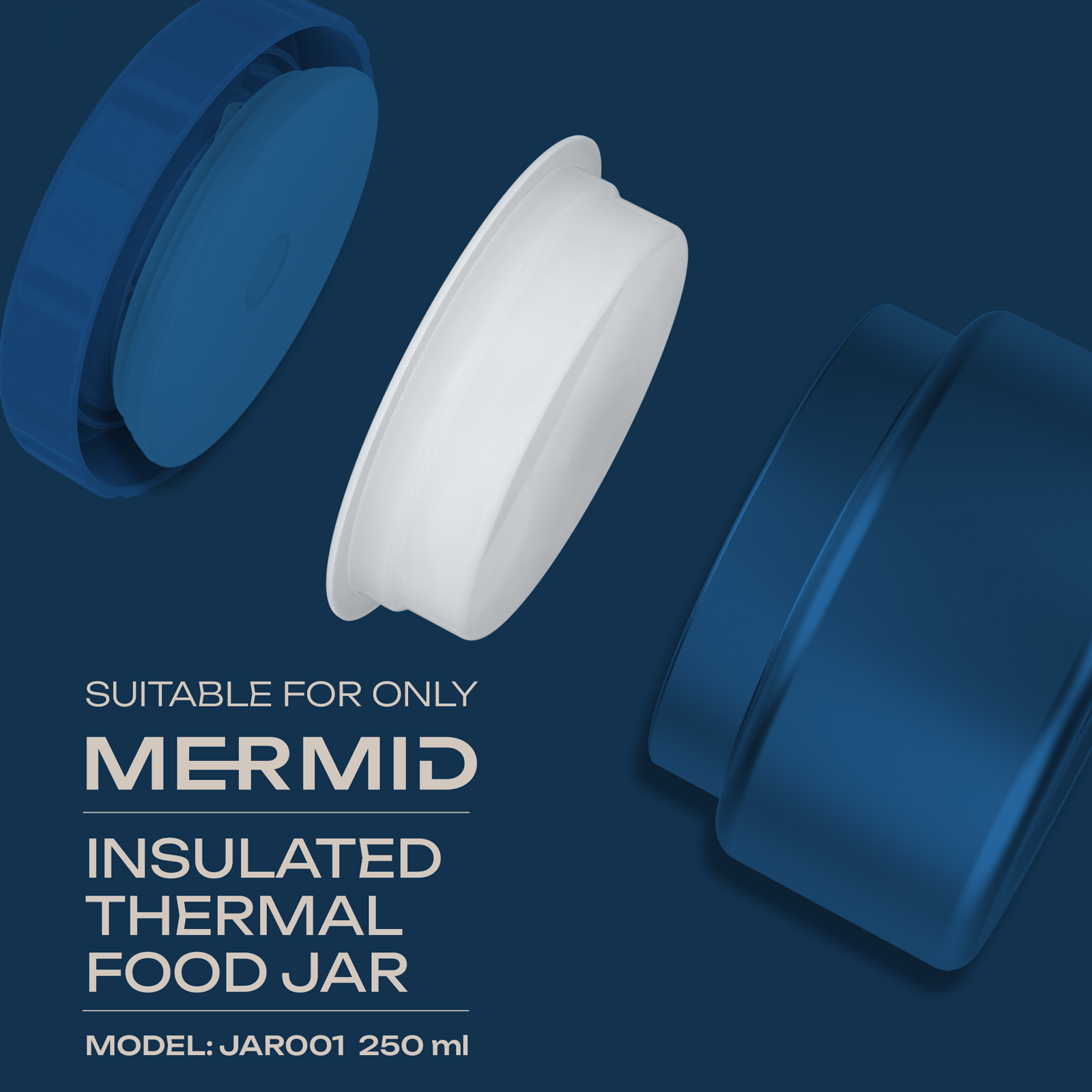 Insulated thermal food jar silicone lid seal replacement - Image 2