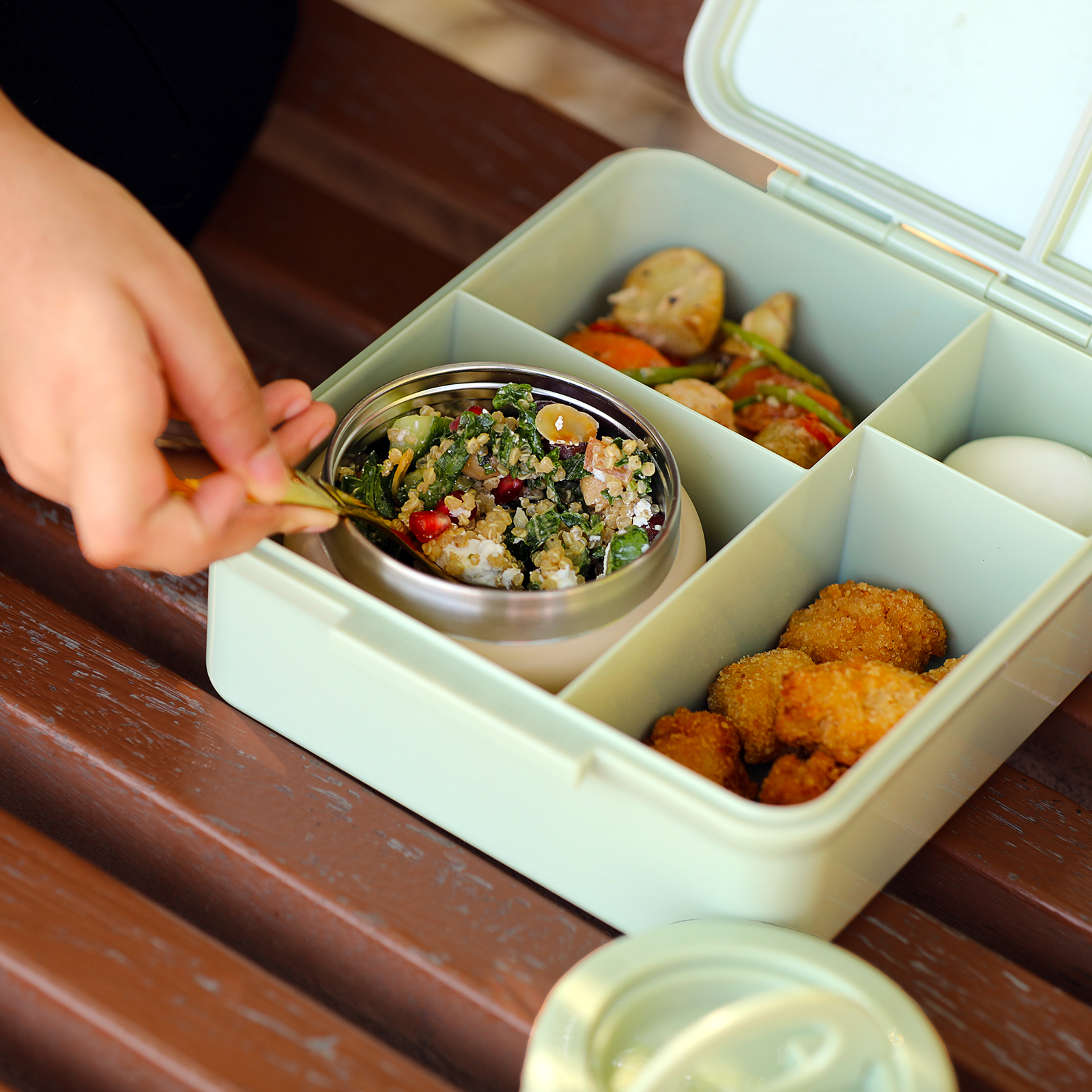 Lunch Box | Fern Green | Fauna design - Image 7