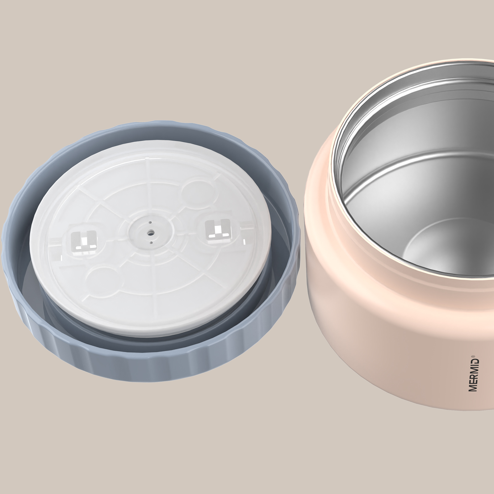 Insulated thermal food jar silicone lid seal replacement Lunch box